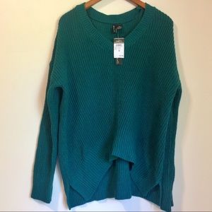 Oversized Forest Green Sweater Rue 21 Size M